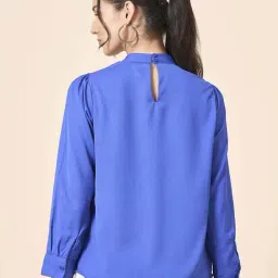 Style Quotient Blue Regular Fit Top image 2