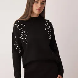 Trendyol Women Pullover with Embellished Detail-picture-17