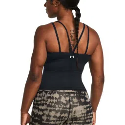 UNDER ARMOUR Black Slim Fit Sports Tank Top image 2