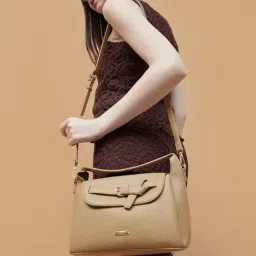 Code by Lifestyle Beige Handbag image 2