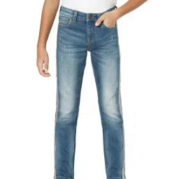 Jack & Jones Junior Blue Cotton Washed Jeans-picture-10