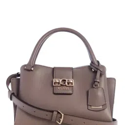 Guess Dark Taupe JANE Satchel-image-51