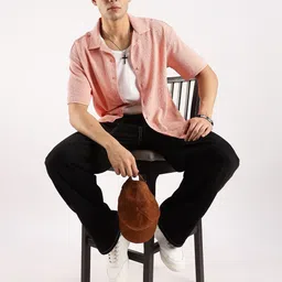 Blu MNKY Men Classic Casual Shirt-image-75