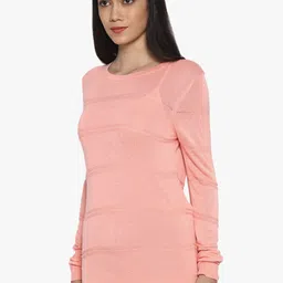 annabelle by pantaloons Peach Solid Sweater image 4