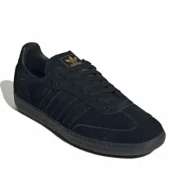 Adidas Originals Men's SAMBA OG Black & Grey Three Training Shoes image 2