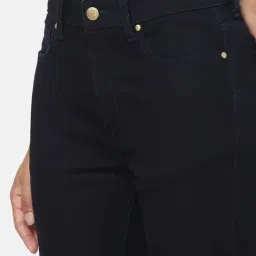 Only Navy Bootcut High Rise Jeans image 5