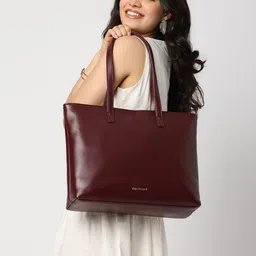 Fastrack cherry Pebble pop Tote for Women Fits Upto 14" Laptop-picture-31