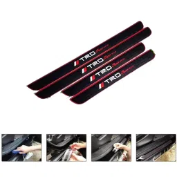 SCA SureStrive TRD Car Door Sill Scuff Guard Protector Universal Fit Anti-Scratch for New I10 2010 to 2017 All Models for Set of 4 image 2