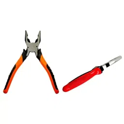Sky Blue SBE_PLIER_COMBOS_COMBO_513 7.8 inch Stainless Steel Lineman Plier (Pack of 2)-picture-21