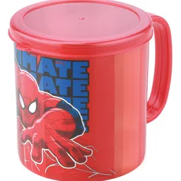 Joyo Marvel Spiderman Stainless Steel Mug With Lid - Dark Red image 2