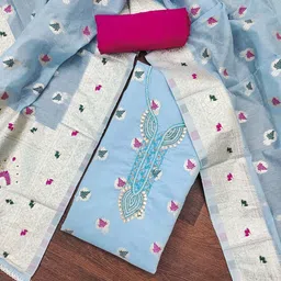 Ishin Unstitched Dress Material-picture-27