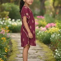 BAESD Floral Print Ethnic Top image 5