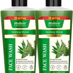 Multani Naturals Set Of 2 Neem & Tulsi Face Wash - 270 ml Each-picture-21