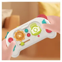 Sanjary game console baby musical game controller plastic kids educational toys sensory toy child with songs and sounds color design may vary image 5