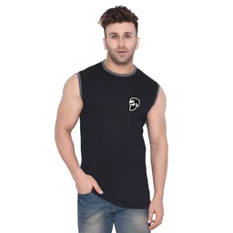 BEYOU FASHION Round Neck Sleeveless Slim Fit Casual Tshirt-picture-32