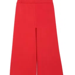 AJ Dezines Kids Red Regular Fit Palazzo image 2