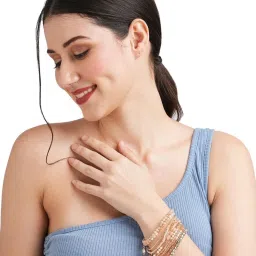 Accessorize London Women's Multi Pastel Beaded Luxe Stretch Bracelet Pack image 2