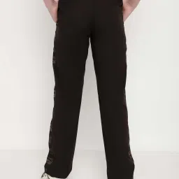 Octave Kids Olive Cotton Regular Fit Track Pant image 2