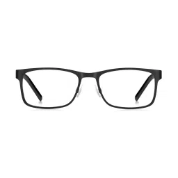 HUGO Black Rectangular Eye Frames for Men image 2