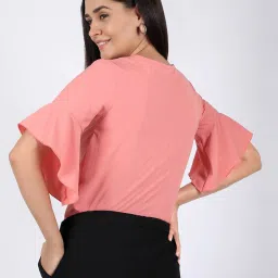 chimpaaanzee Chimpanzee Pink Regular Fit Top image 2