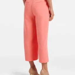 Forever New Peach Regular Fit High Rise Culottes image 2