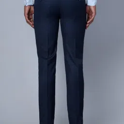 Cantabil Blue Regular Fit Trousers image 2