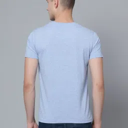 Cantabil Sky Melange Cotton Regular Fit Printed T-Shirt image 2