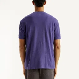 Levi's Purple Cotton Loose Fit T-Shirt image 2