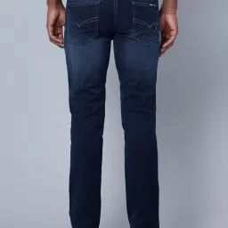 Cantabil Blue Cotton Regular Fit Jeans image 2