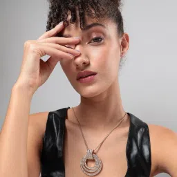 Sohi Women's Enchanted Echo Pendant Necklace image 2