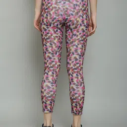 N-Gal Multicolor Printed Tights - Pack of 2 image 2