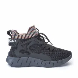 Rapid Box Men's Black Running Shoes image 2