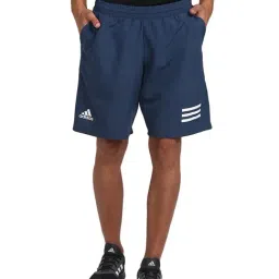 Adidas Club 3STR Navy & White Regular Fit Shorts-picture-34