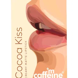 mCaffeine Cocoa Kiss Creamy Matte Lipstick Rose Martini - 4.2 gm image 2