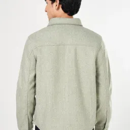 Byford By Pantaloons Olive Regular Fit Jacket image 2