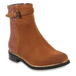 Metro Women's Tan Casual Booties-picture-15
