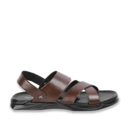 Walkway Men's Tan Sling Back Sandals image 2