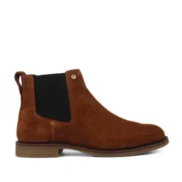 EZOK Men's Brown Chelsea Boots-image-90