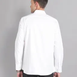 AD by Arvind White Cotton Regular Fit Shirt image 2