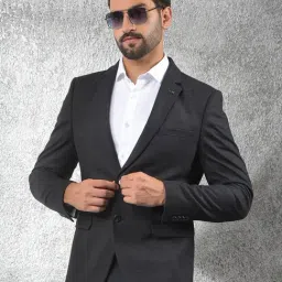 Crimsoune Club Black Regular Fit Blazer image 2