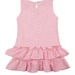 Mee Mee Kids Pink Striped Dress image 2