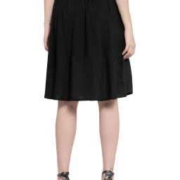 PATRORNA Black Midi Skirt image 2