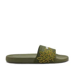 Woodland Men's Olive Slides image 2