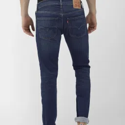 Levi's 65504 Blue Skinny Fit Jeans image 2