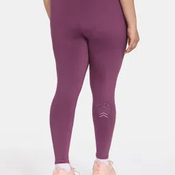 Zelocity by Zivame Purple Quick Dry Tights image 2