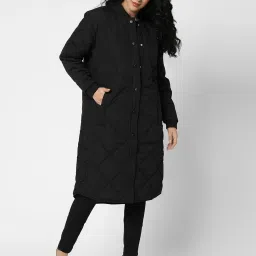 Vero Moda Black Regular Fit Coat image 2