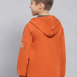 Monte Carlo Kids Rust Printed Full Sleeves Sweatshirt image 2