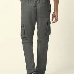 Urban Ranger by Pantaloons Grey Slim Fit Trackpants image 2