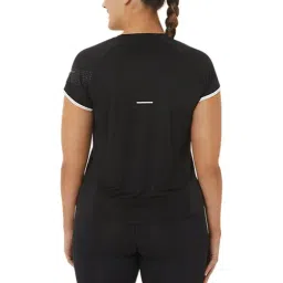 Asics Black Regular Fit Sports T-Shirt image 2