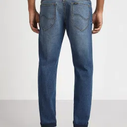 Lee Eric Blue Cotton Skinny Fit Jeans image 2